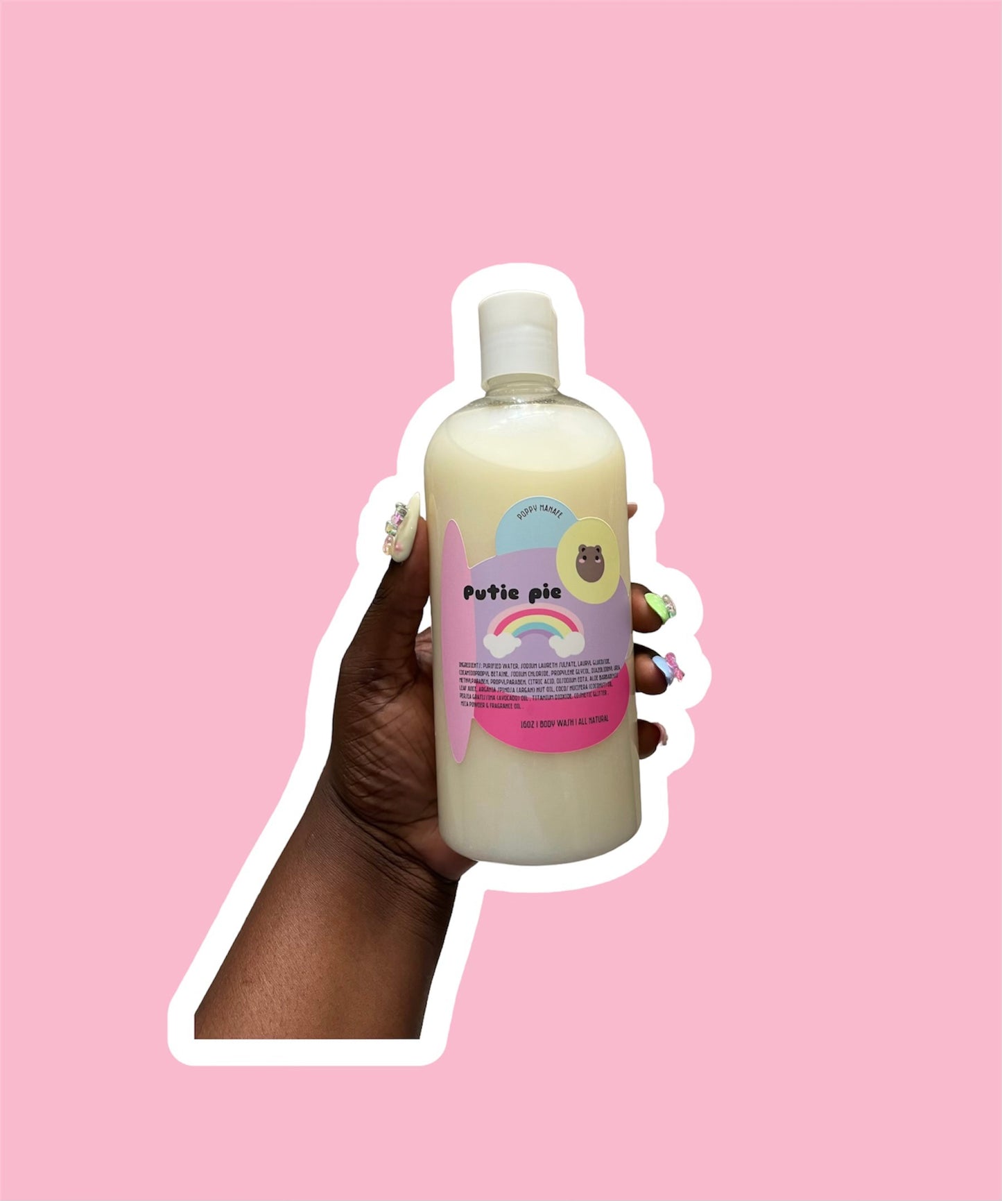 Putie pie body wash