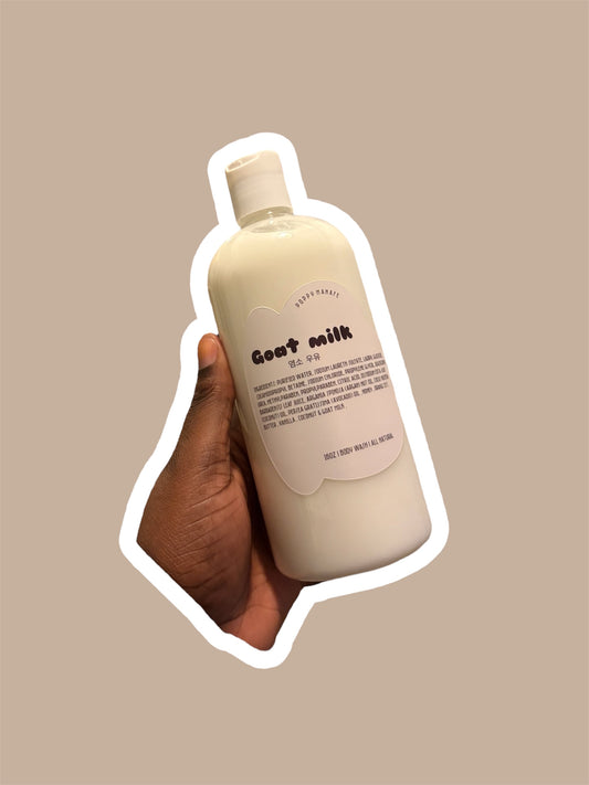 Goat milk body wash