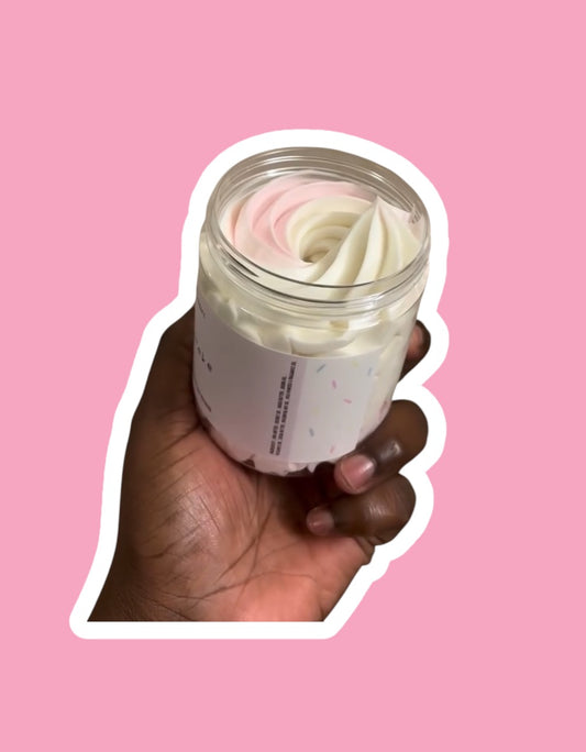 Cupcake body butter