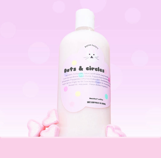 Dots & circles body wash